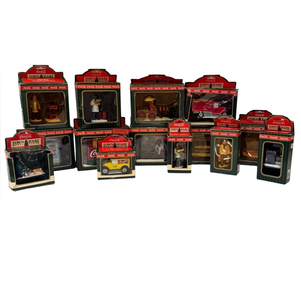 Coca-Cola Town Square Collection, Series of Collectible Christmas Village Pieces